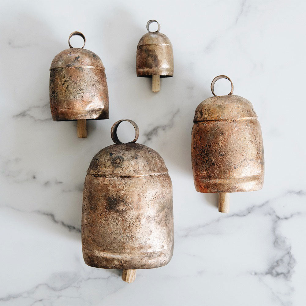 Handmade Copper Bell - Small Decorative Wind Chime for Home, Garden, and Patio Decor | Perfect for Gifts and Outdoor Spaces