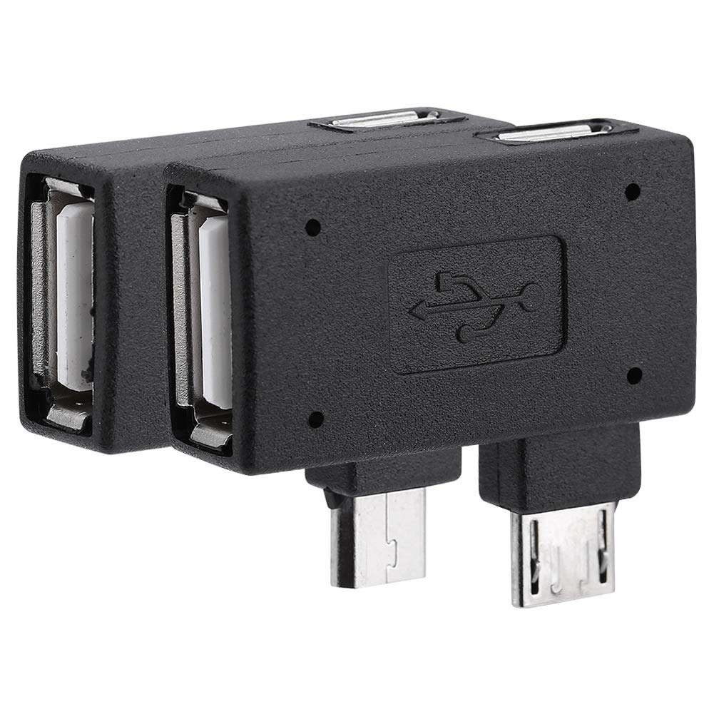BONKZEBU USB 2.0 OTG Adapter - Micro USB to USB Converter for Keyboard, Mouse & Flash Drives - Plug & Play for Android Phones, Tablets & Smart Devices - Stable Data Transfer for Home, Office & Travel Use