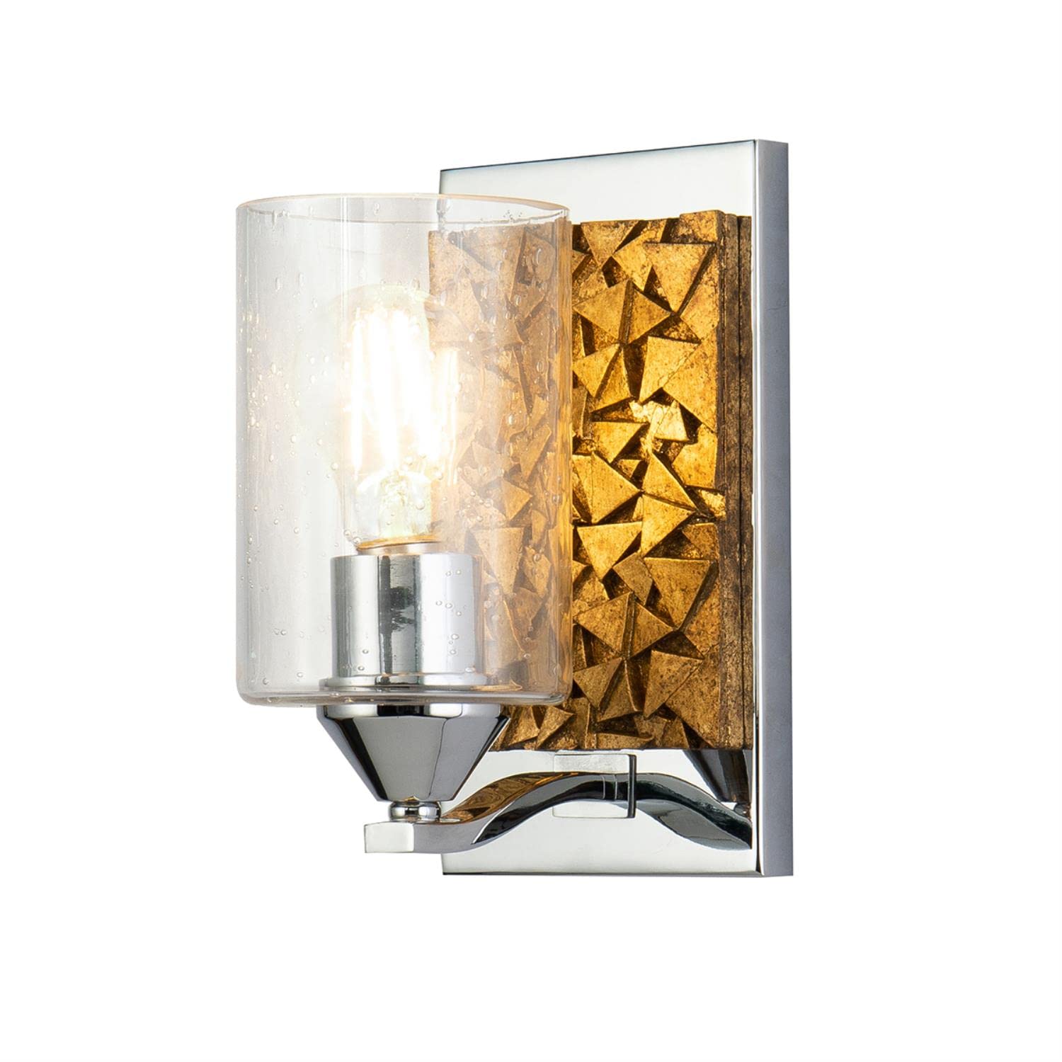 Lucas & McKearn 3-Light Bathroom Vanity Light - Modern Matte Black Finish with White Glass Shades - Perfect for Bathroom, Powder Room & Dressing Area Lighting