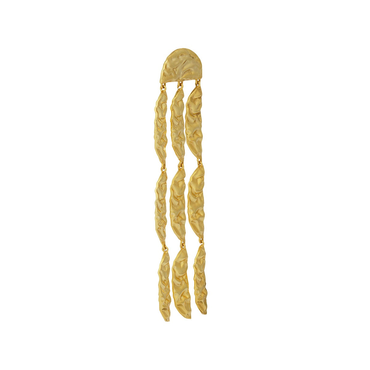 Gold Power Statement Earrings for Women - Elegant Dangle Drop Earrings for Party, Wedding & Evening Events