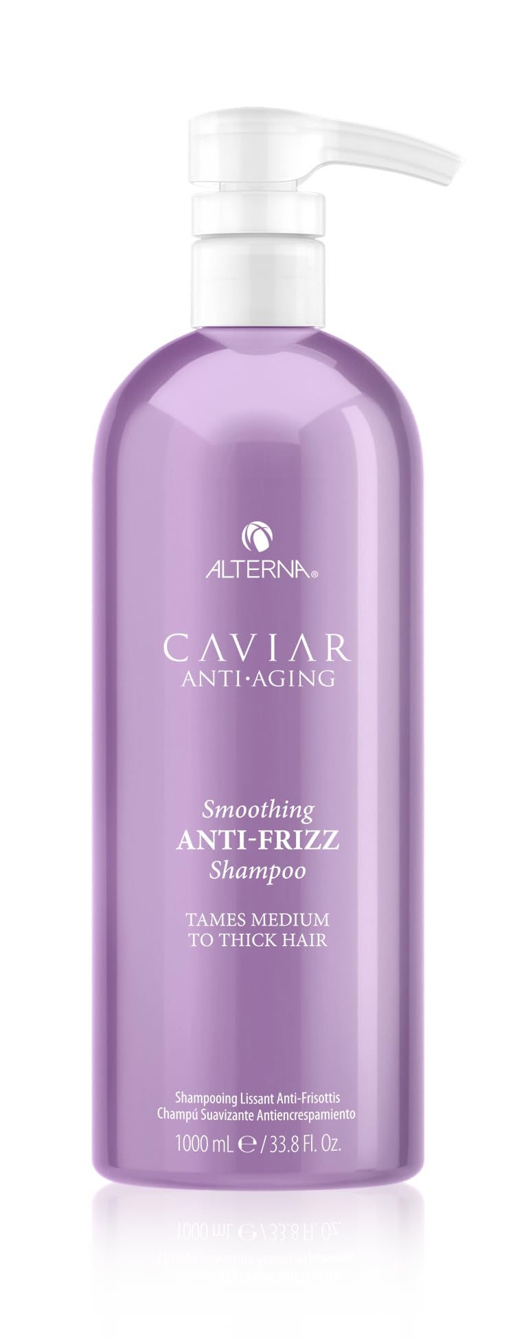 CAVIAR Anti-Aging Smoothing Anti-Frizz Shampoo for Medium to Thick Hair | Sulfate-Free Formula | Reduces Frizz & Enhances Shine | Perfect for Daily Hair Care & Salon-Quality Results at Home