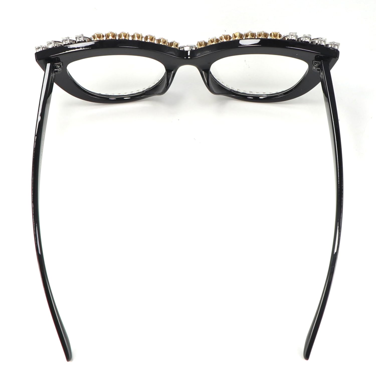 Blue Light Blocking Cat Eye Reading Glasses for Women - Stylish Rhinestone Computer Glasses with UV Protection | Perfect for Office Work, Screen Time & Fashion Accessories