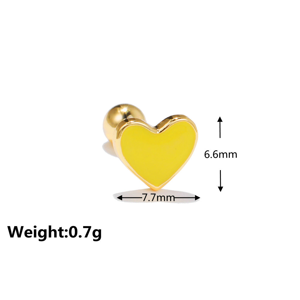 20G Multi Color Tiny Studs, Butterfly Studs, Tragus Studs - Hypoallergenic Earrings for Cartilage, Helix, and Lobe Piercings | Perfect for Daily Wear, Parties, and Gifts | EGD0228