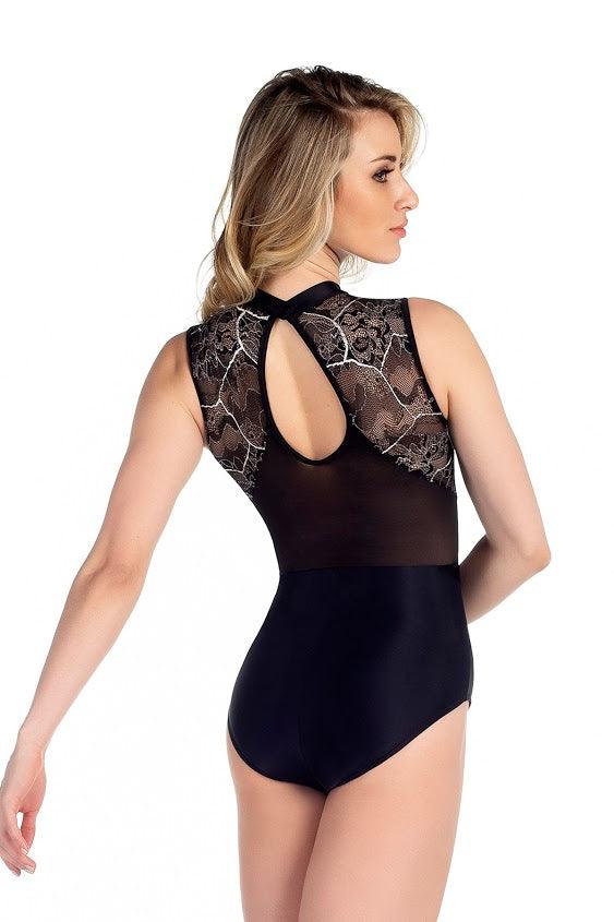 So Danca Adult Margot High Neck Leotard - Ballet Dance Leotard for Women, Stretchable & Comfortable - Perfect for Ballet Class, Dance Practice & Performances