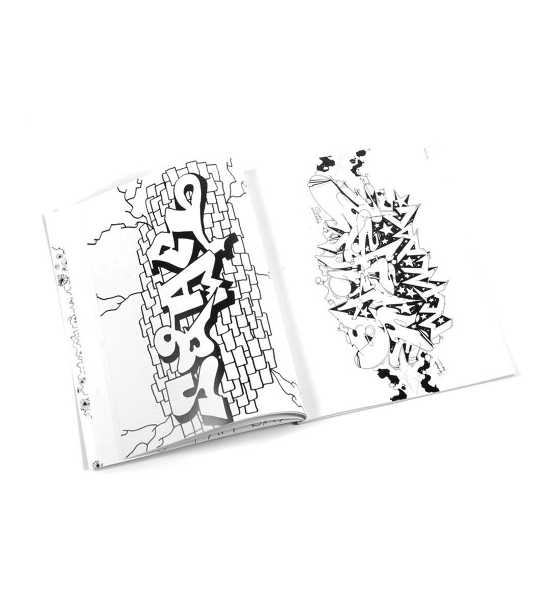 Graffiti Coloring Book for Adults & Teens - Urban Street Art Designs for Relaxation & Creativity | Perfect for Stress Relief & Artistic Inspiration