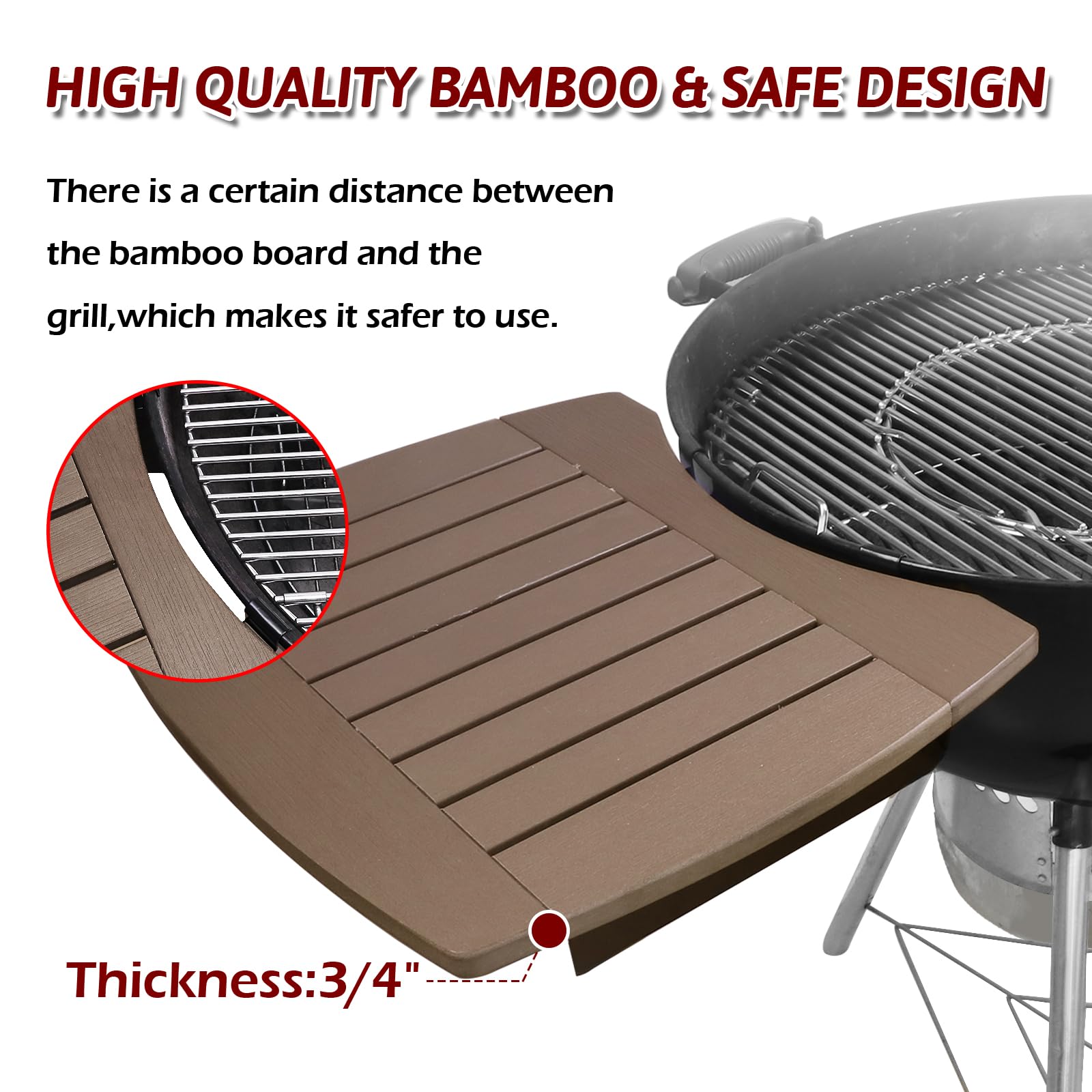 Weber Kettle Grill Side Table - 22