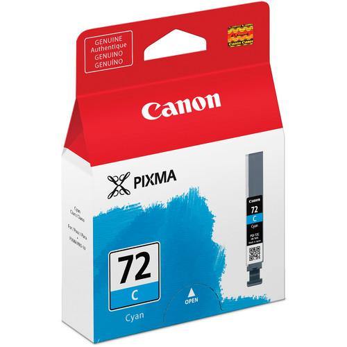 Canon LUCIA PGI 72 Cyan Ink Tank - High-Quality Printer Ink Cartridge for Canon PRO-1000 & PRO-2000 | Ideal for Professional Photo Printing & Graphic Design Projects
