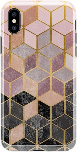 Geo Rose Gold Marble