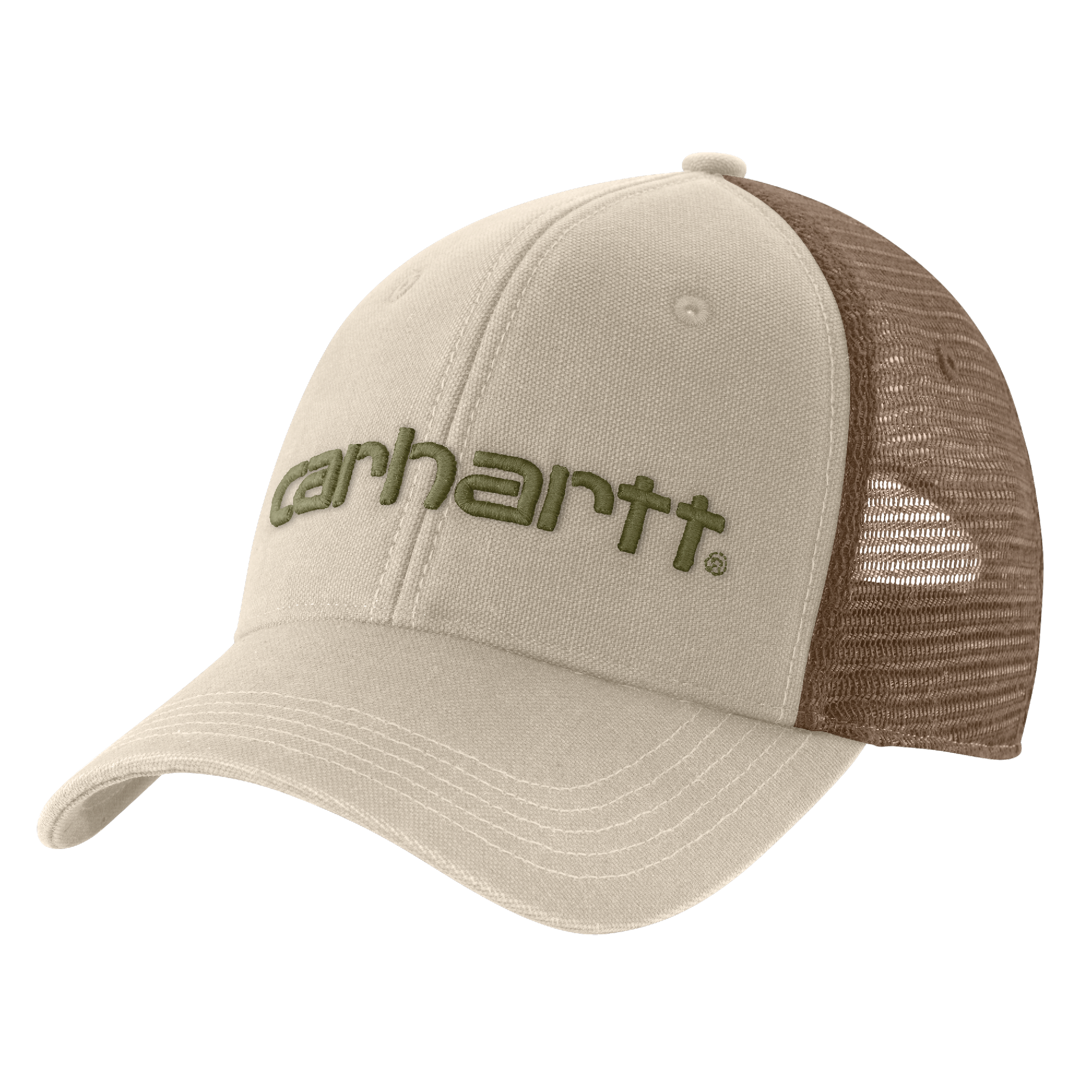 Canvas Mesh Back Logo Graphic Cap - Adjustable Unisex Baseball Hat for Men & Women - Perfect for Outdoor Sports, Hiking, Running & Casual Wear