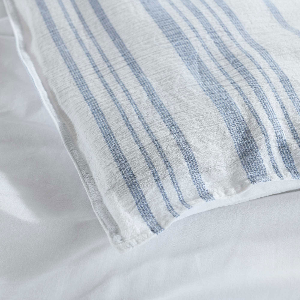 Cayman Blue Quilt Cover Set Queen Size - Soft Breathable Bedding Set for Comfortable Sleep | Perfect for Master Bedroom, Guest Room & Vacation Homes