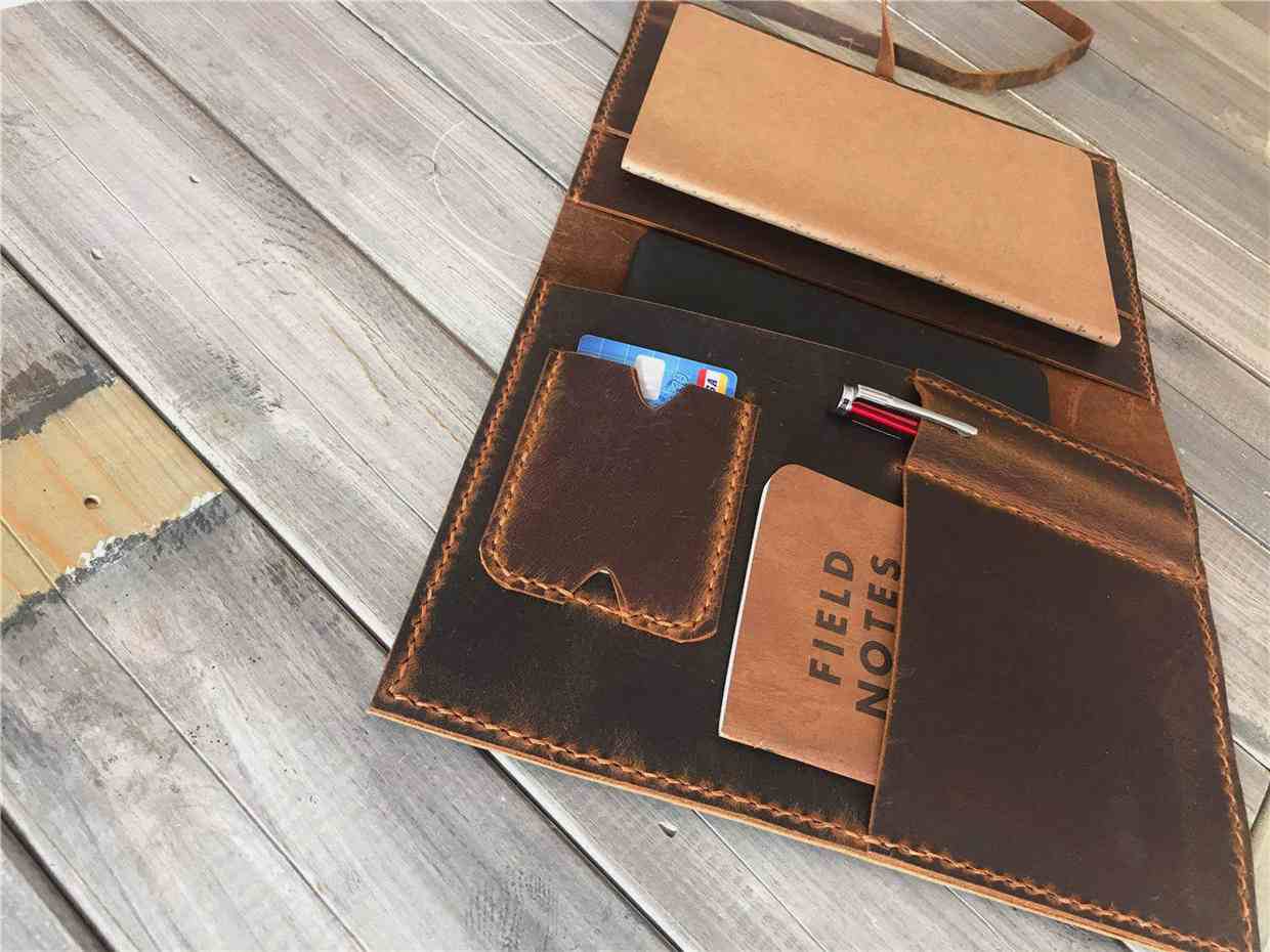 Personalized A5 Leather Notebook Journal - Custom Name Engraved, Refillable, Gift for Writers & Professionals - Perfect for Journaling, Note Taking & Business Meetings