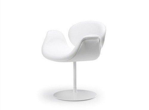 Artifort Pierre Paulin F163 Little Tulip Chair with Disk Base - Modern Mid-Century Accent Chair for Living Room, Lounge & Office