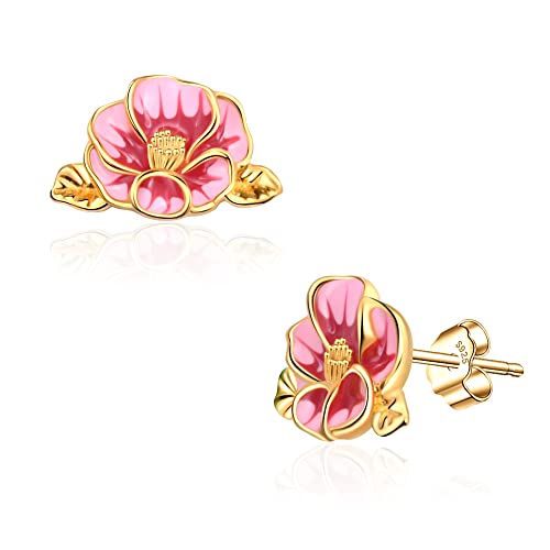 3# Flower Stud Earrings