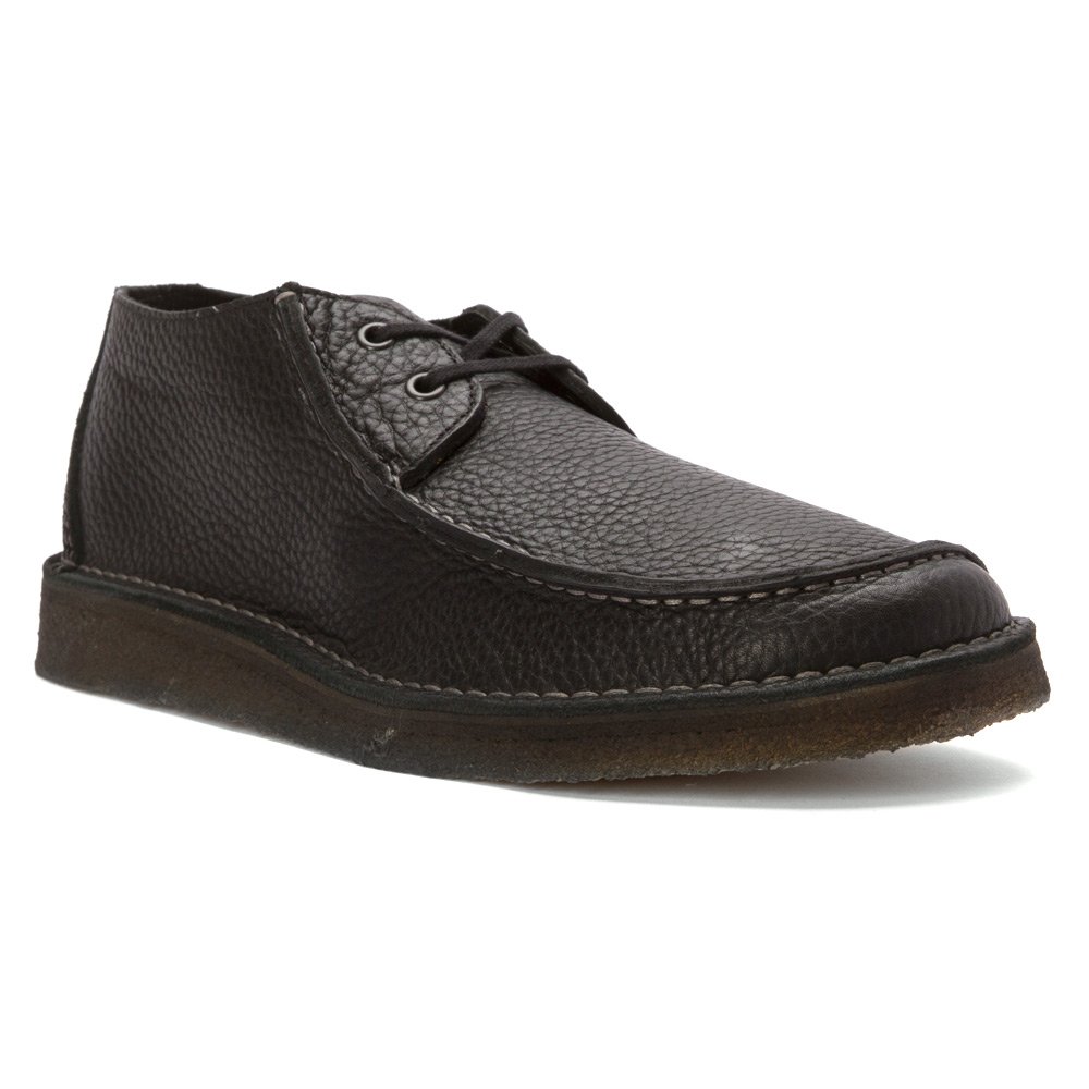 CLARKS Seam Trek-13256 Men's Leather Shoes in Black | Comfortable & Durable for Outdoor Hiking, Walking & Casual Wear