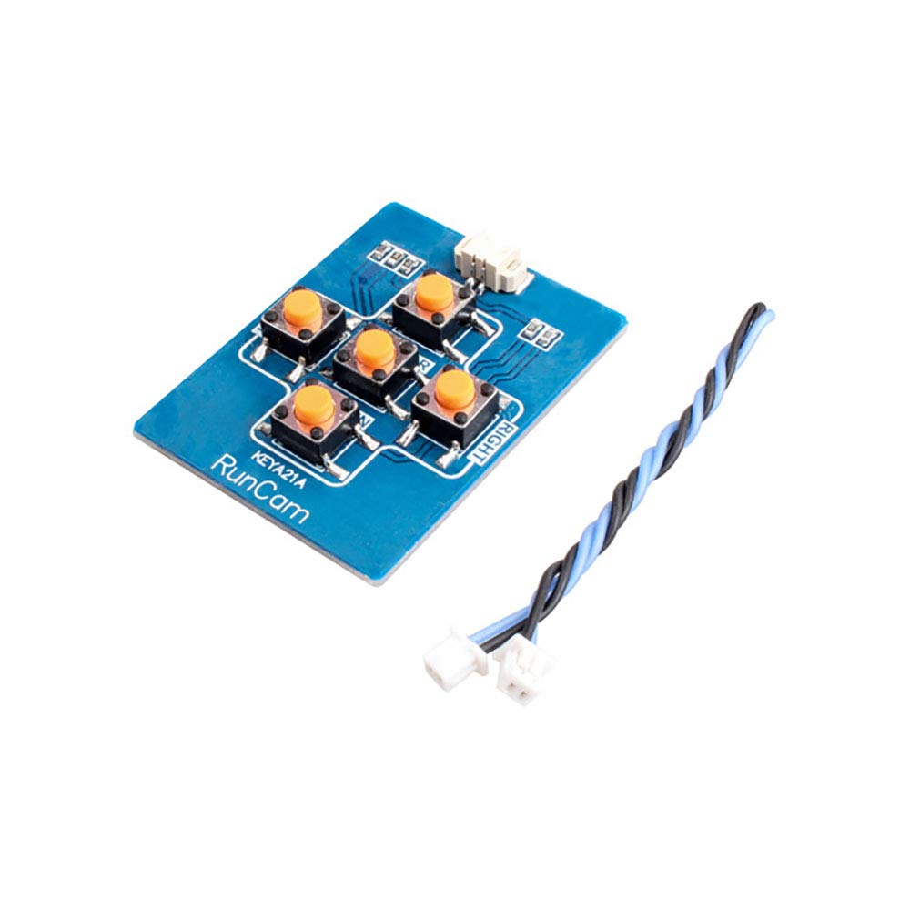 RunCam Key Board for FPV Camera OSD Setting - Compatible with Foxeer & RunCam FPV Cameras | Easy Configuration for Drone Racing & Aerial Photography