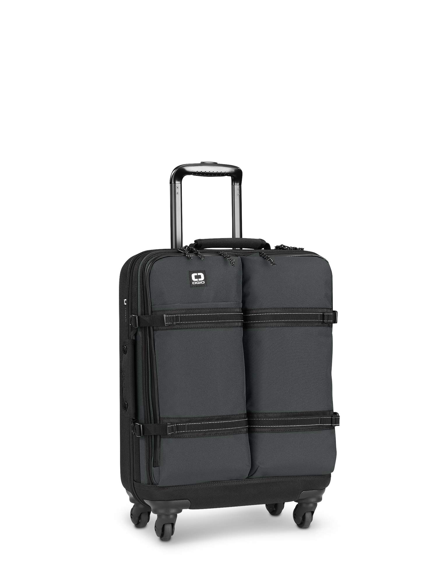 OGIO ALPHA Convoy 4-Wheel Spinner Carry-On Luggage - Lightweight Durable Suitcase for Business Travel & Weekend Getaways