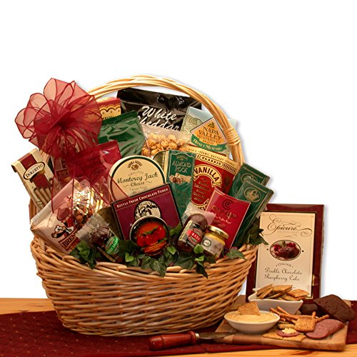 Premium Gourmet Snack Gift Basket - Assorted Delicious Treats Box for Holidays, Birthday & Corporate Gifting | Perfect for Christmas, Housewarming & Office Parties