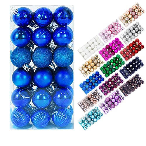 Royal Blue Christmas Balls