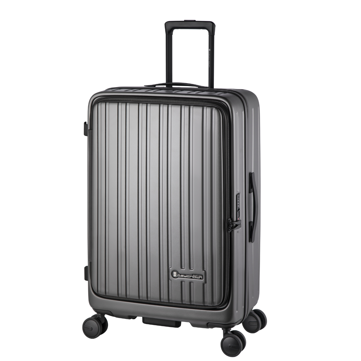Daycrown 8528 Expandable Carry-On Luggage with Hinomoto Silent Wheels - Lightweight Spinner Suitcase for Travel, Business & Vacation - TSA Lock & Front Opening Design