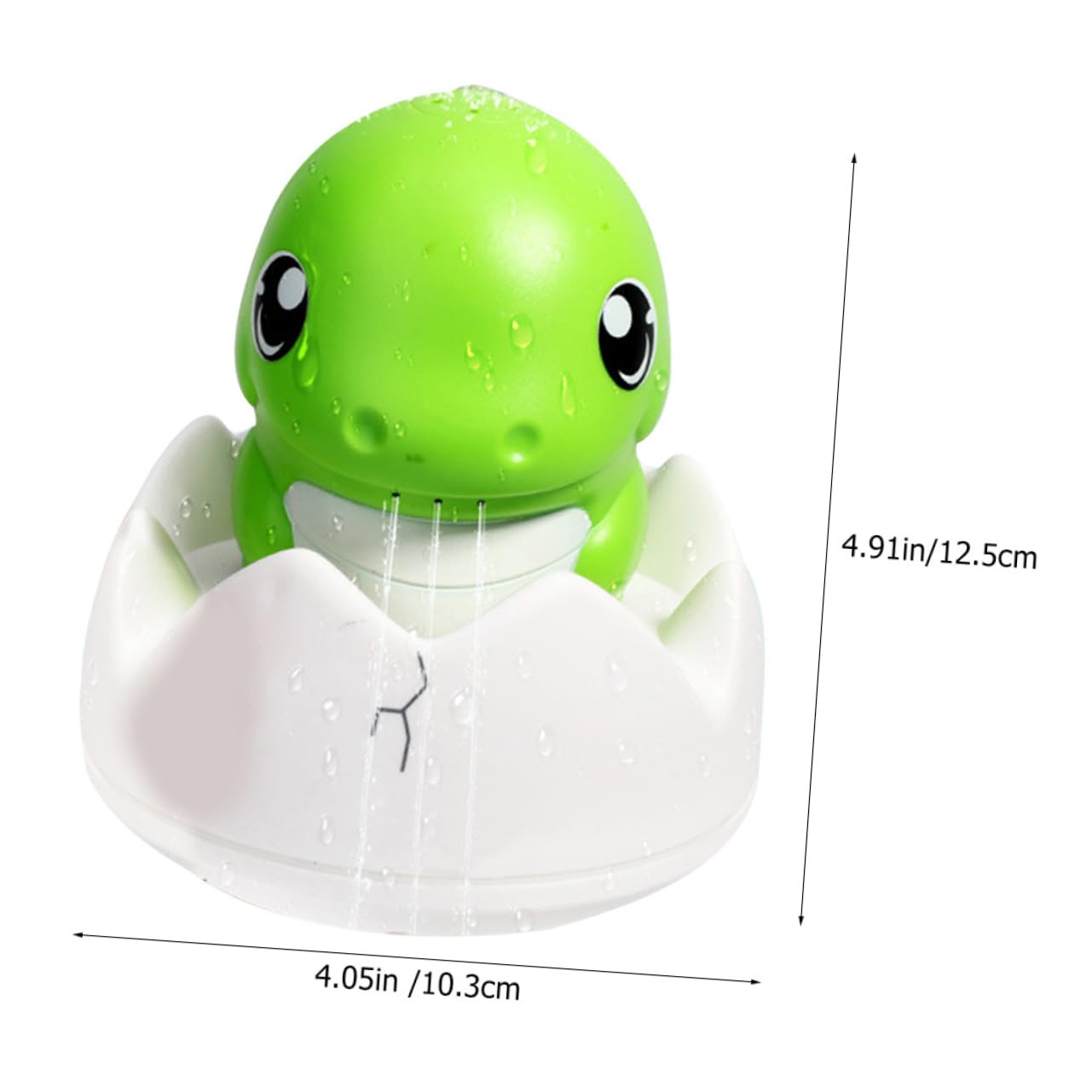 HEMOTON 4 Pack Dinosaur Bath Toys with LED Lights - 1200mAh Rechargeable Battery, Fun Bathtub Toys for Kids Toddlers - Perfect for Bath Time Play, Sensory Development & Pool Party Favors