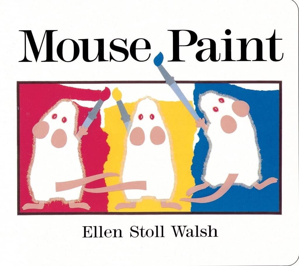 Mouse Paint Lap-Size Board Book - Fun & Educational Toddler Activity Book for Colors & Learning | Perfect for Storytime, Preschool Learning & Early Childhood Development