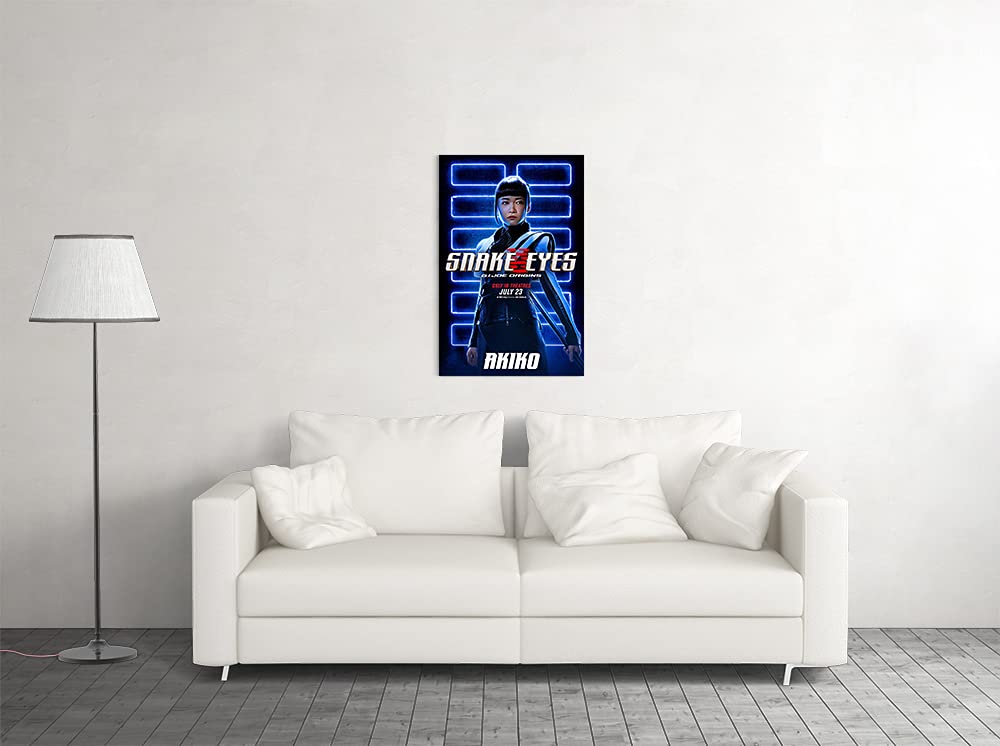Snake Eyes Movie Wall Art Poster - Waterproof Home Decor for Living Room