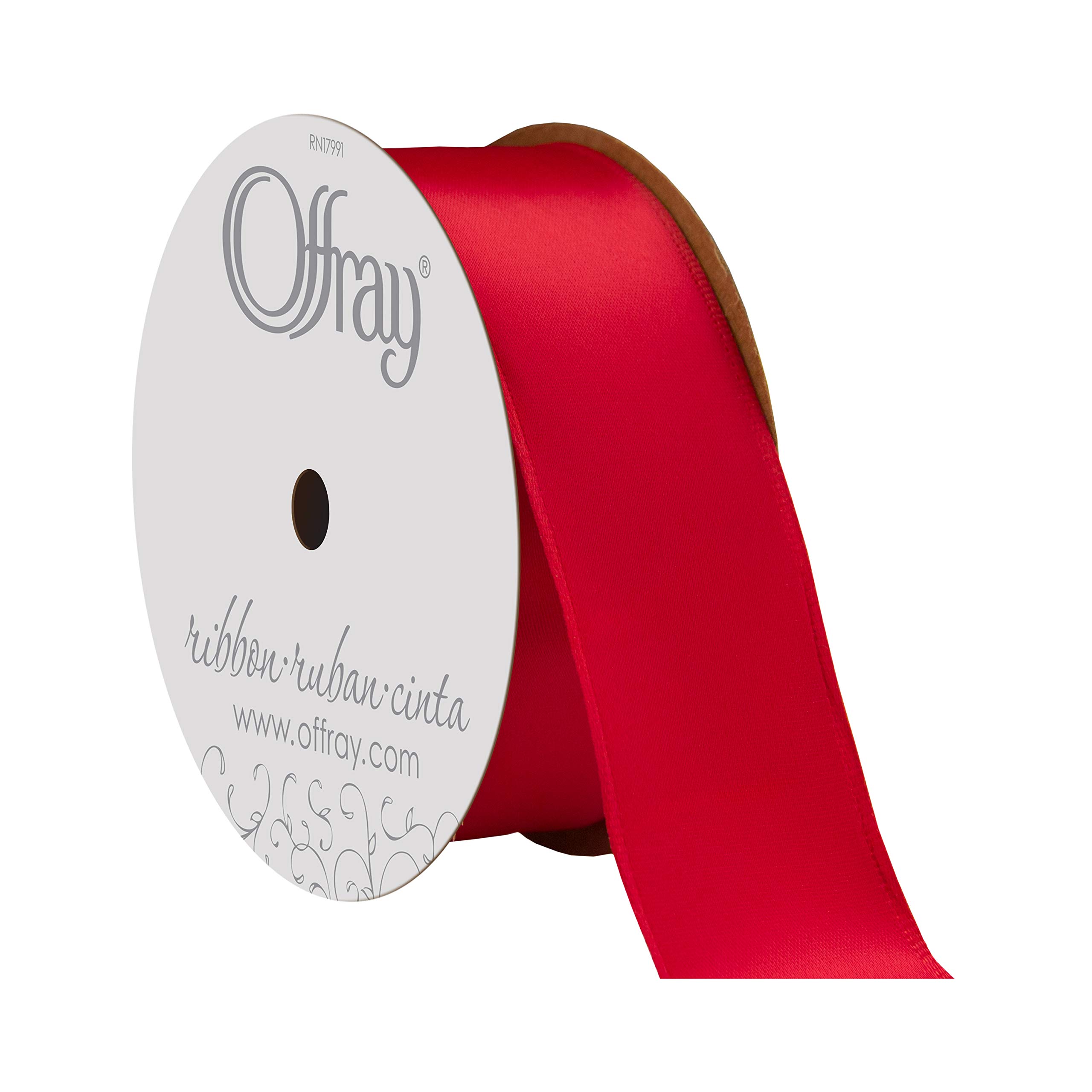 Contessa Satin Wired Edge Ribbon - Perfect for Gift Wrapping & Crafts