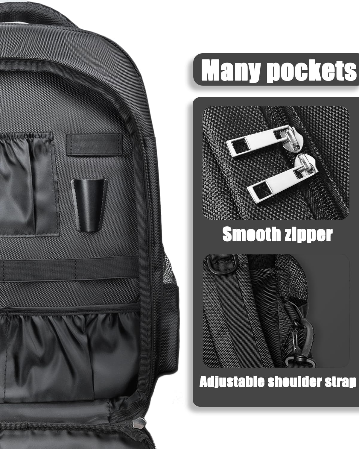 Professional Barber Backpack for Clippers, Scissors & Tools - Durable Men's Hair Stylist Travel Bag for Salon & Mobile Barbers