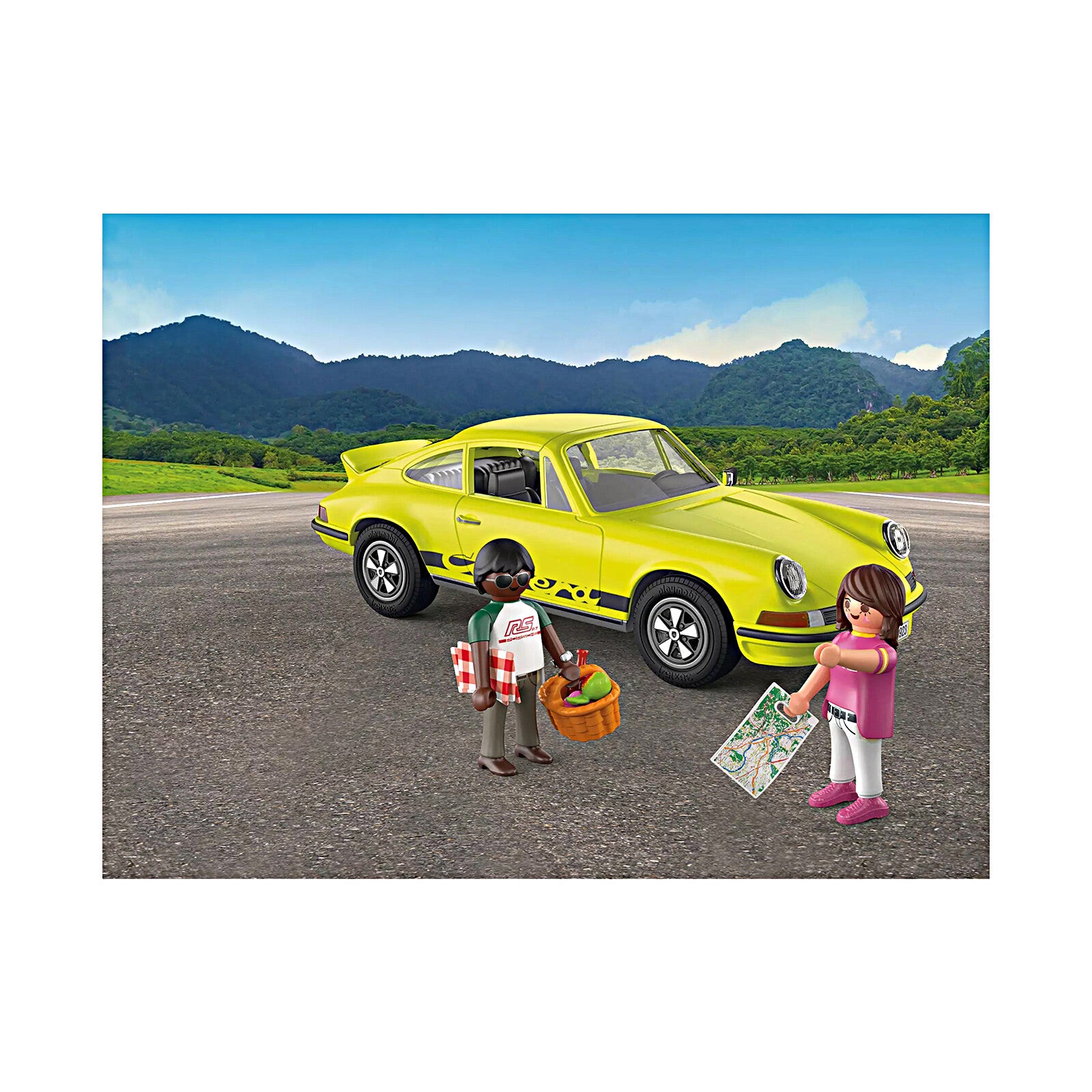 Playmobil® Porsche 911 Carrera RS 2.7 Toy Car - Collectible Model Vehicle for Kids & Adults - Perfect for Display, Gifts & Playtime Scenes