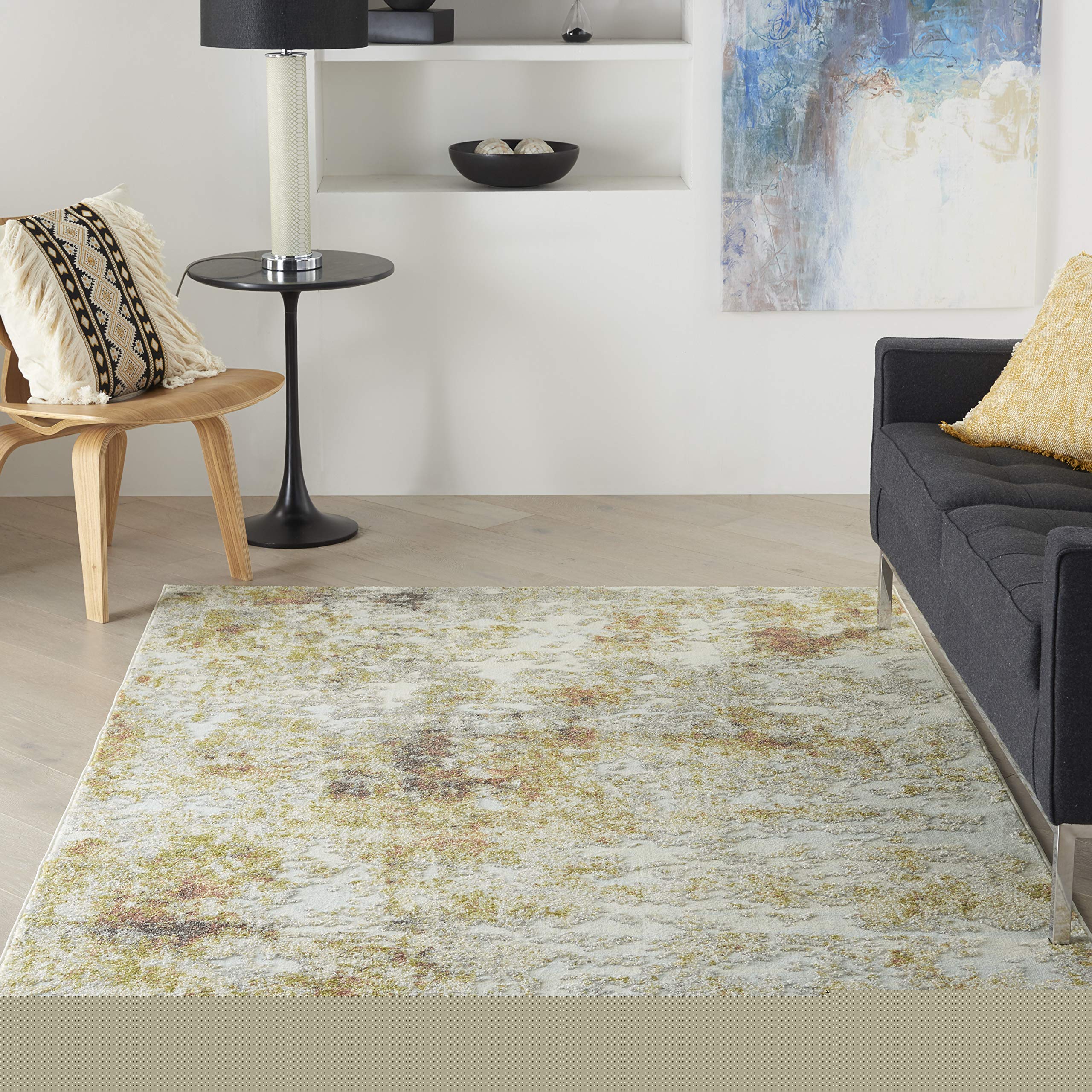Nourison Trance Abstract Multicolor 7'10