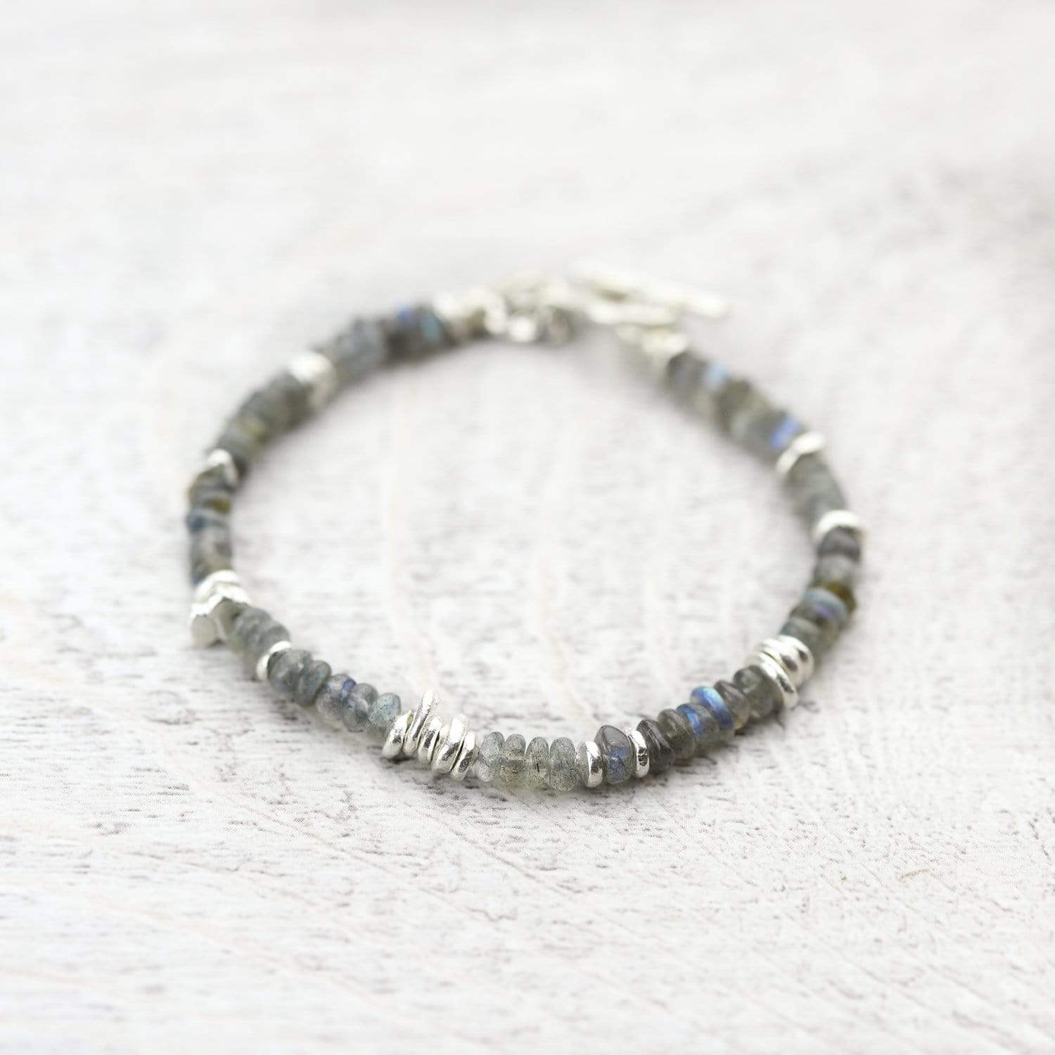Hill Tribe Silver Earth Energy Bracelet - Handmade Adjustable Spiritual Jewelry for Women & Men - Perfect for Yoga, Meditation & Positive Energy (Boho Chic Style)
