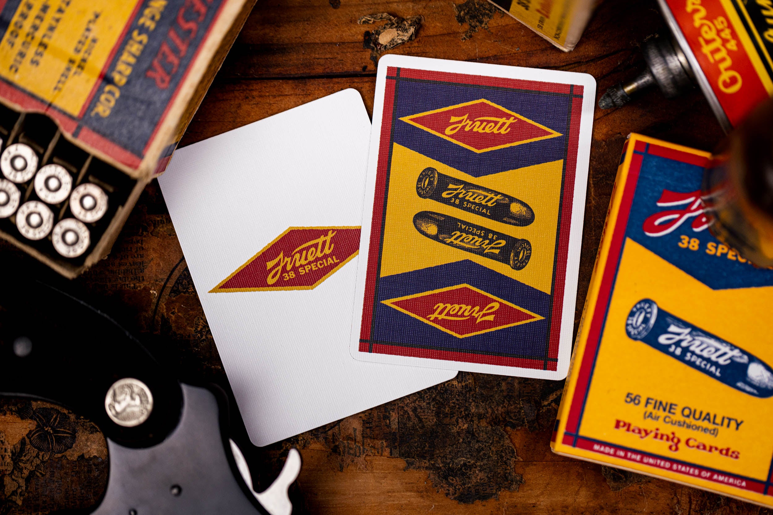 Truett 38 Special Playing Cards - Premium Deck for Poker, Blackjack & Magic Tricks - Perfect for Game Nights, Casino Parties & Cardistry Practice