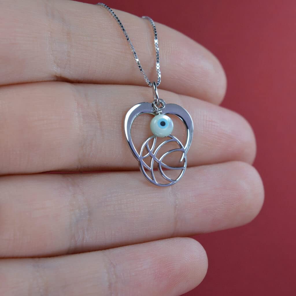 Basketball Necklace for Women & Girls - Silver Heart Charm Pendant Jewelry Gift for Athletes, Coaches, Players | Perfect Birthday, Sports & Team Gifts | Wear to Games, Practices & Special Occasions