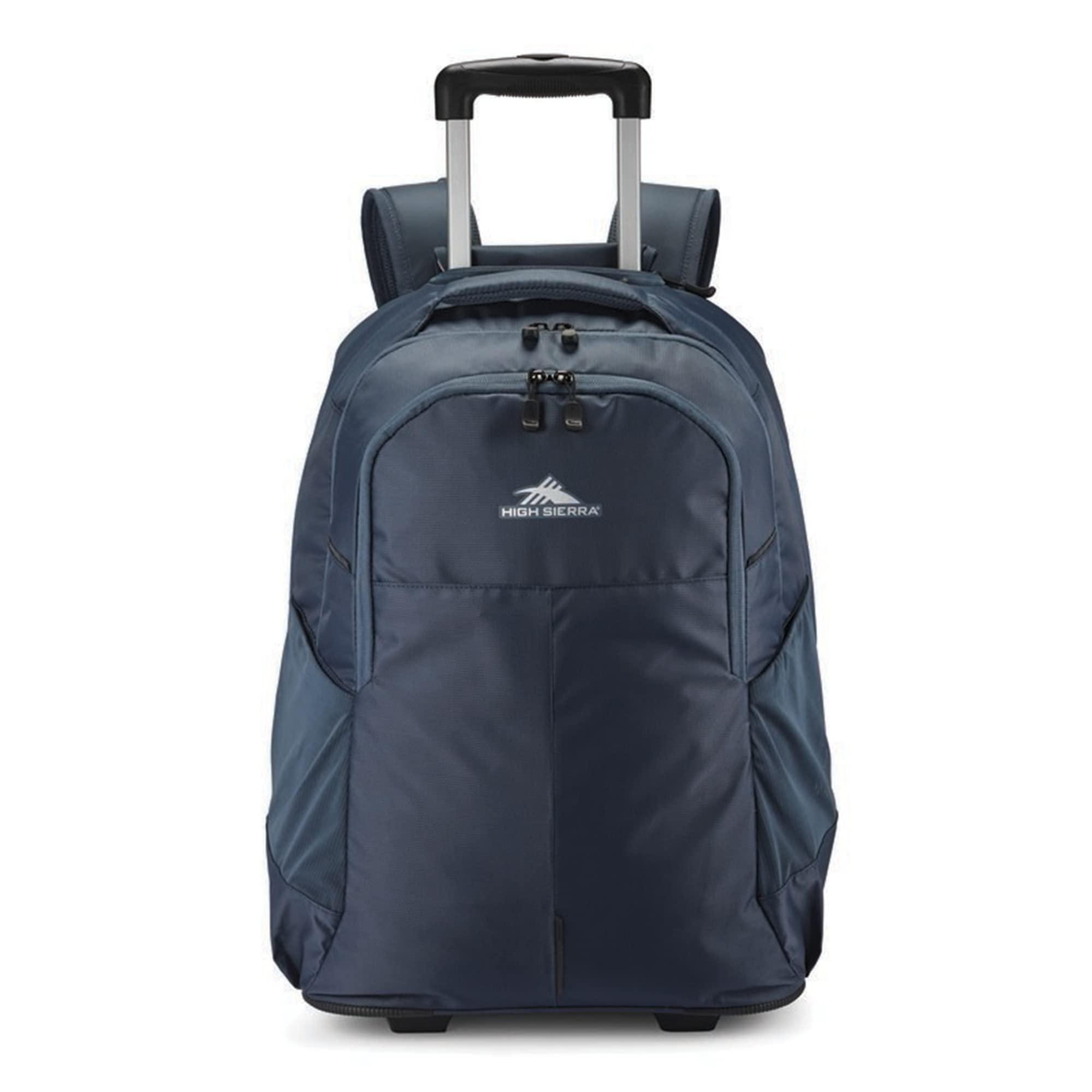 High Sierra Powerglide Pro Wheeled Backpack - 40L Rolling Laptop Bag for Travel & Business, Fits 15.6