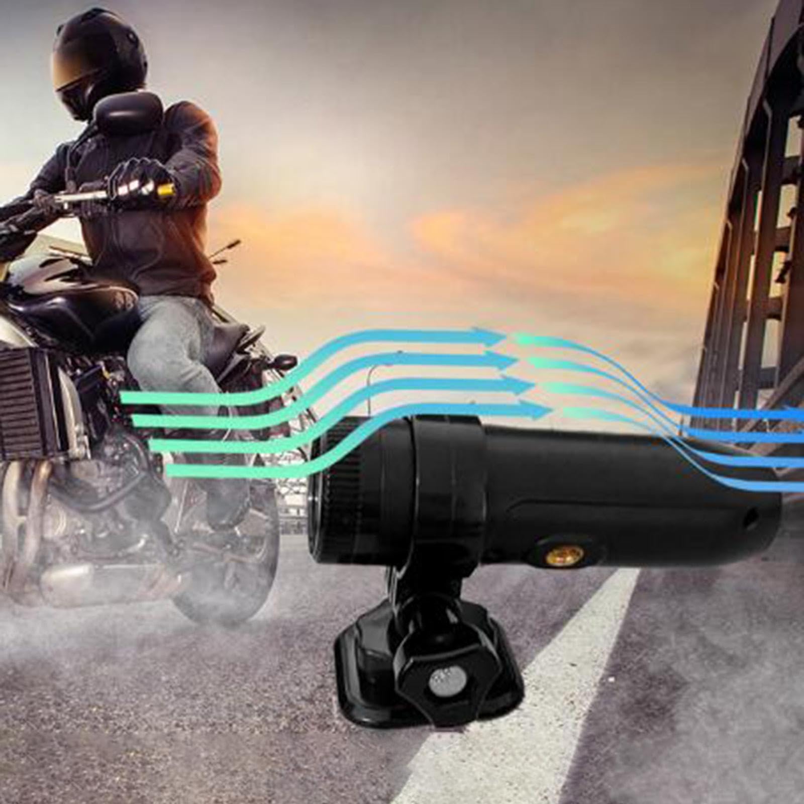 NeaxgeandX 10-Pack Waterproof Motorcycle Action Camera Set - HD 1080P Helmet Cam for Bike, ATV, Dirt Bike & Outdoor Sports | Perfect for Vlogging, Racing & Adventure Recording