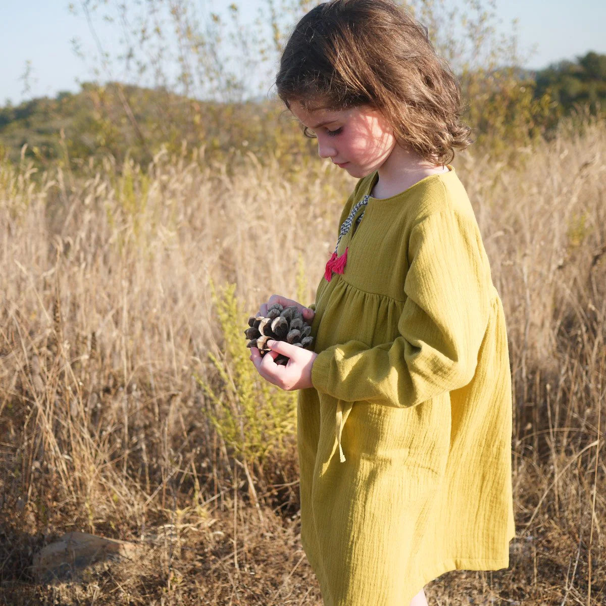 Camelia Blouse and Dress Sewing Pattern for Girls 3-12 Years | DIY Kids Clothing & Party Dress Making