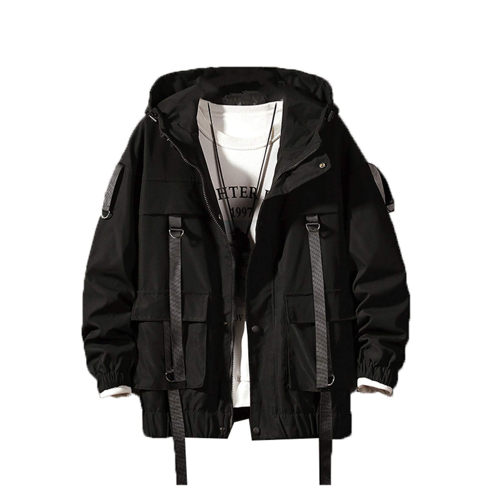 Tealun Men's & Boys' Lightweight Windbreaker Jacket - Water-Resistant & Breathable for Outdoor Sports, Hiking, and Casual Wear