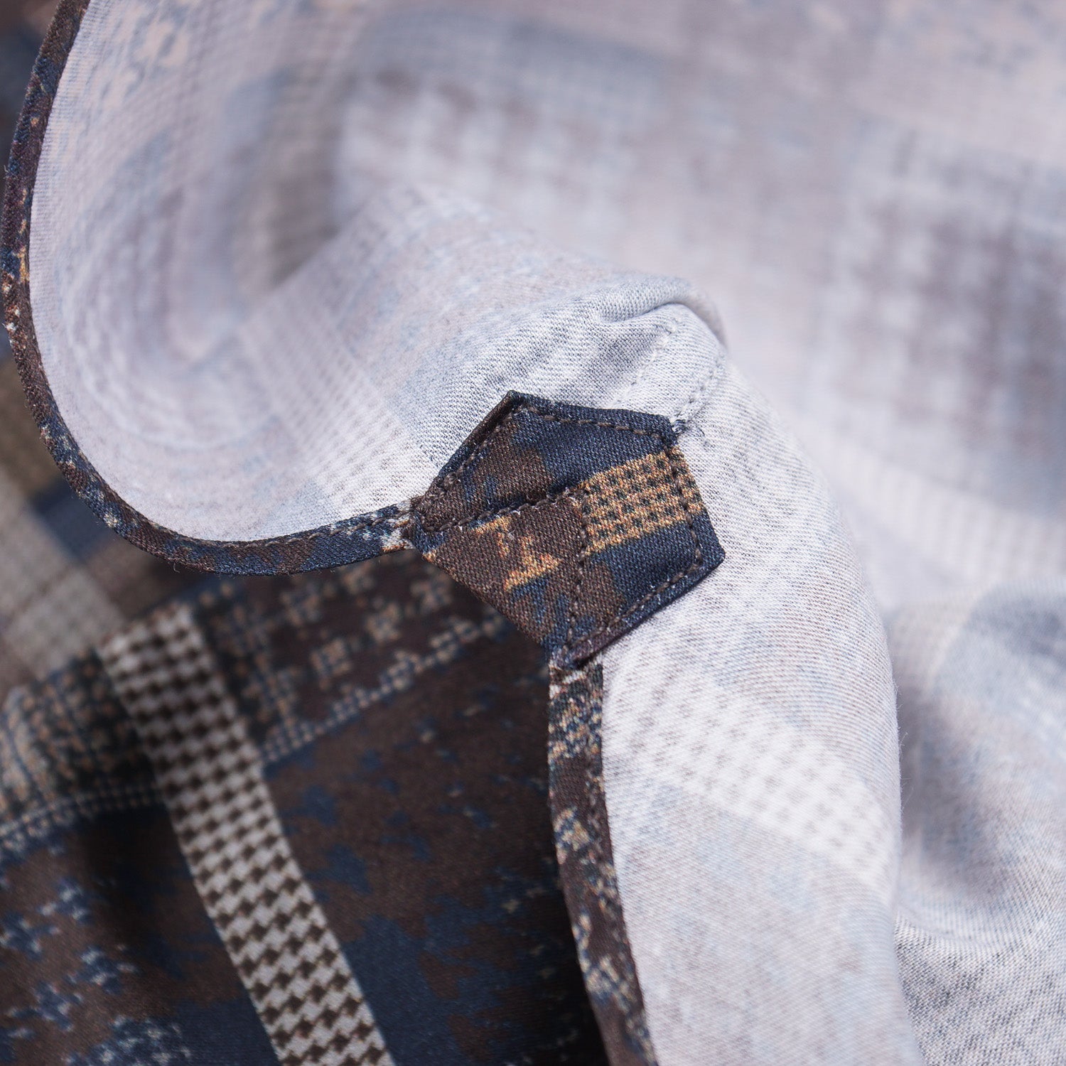 Zilli Cotton Shirt with Multi Check Print - Stylish Casual Button Down Shirt for Men | Perfect for Office, Date Night & Weekend Outings