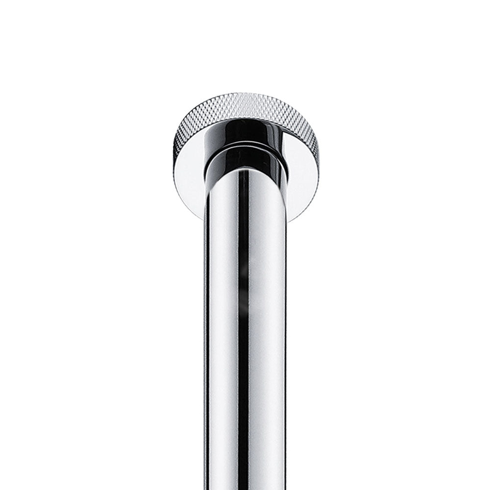 Fienza Axle Industrial Chrome Cover Plate for Kaya Ceiling & Arm Shower 422121 - Durable Bathroom Hardware for Modern Home & Commercial Use