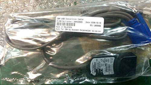 Genuine The Nekid Cow 39M2899 TNC USB IP KVM Cable - 15M USB Conversion Cable for Computers | High-Speed Data Transfer for Remote Server Management & IT Infrastructure Setup