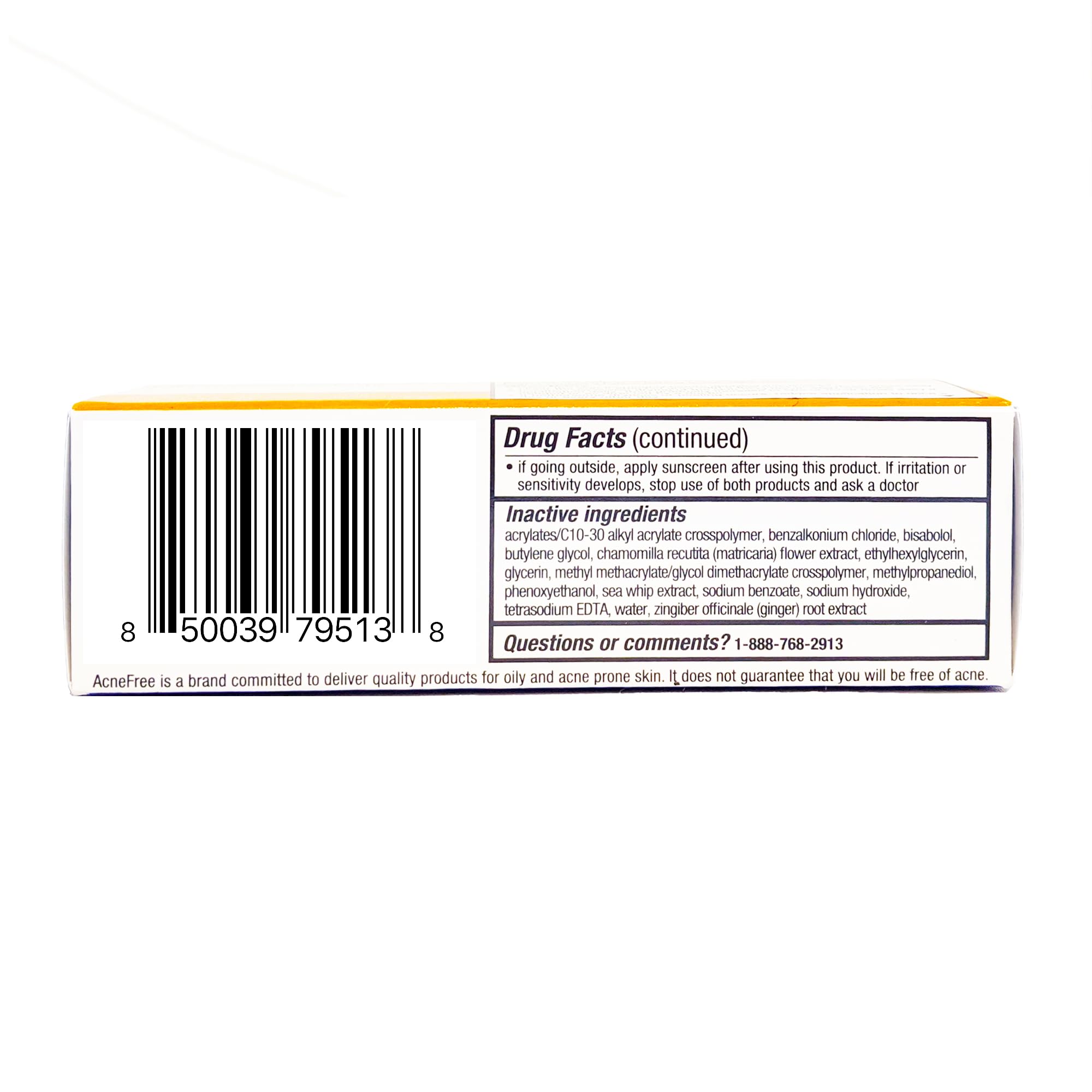 AcneFree Terminator 10 Maximum Strength Acne Spot Treatment with 10% Benzoyl Peroxide - Fast-Acting Acne Cream for Face & Body - 1 Ounce (Pack of 1) - Perfect for Teen & Adult Acne, Breakouts & Blemishes