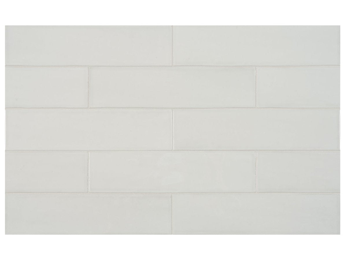 3 x 12 Inch Teramoda Stone Glossy Pressed Glazed Ceramic Tile - Perfect for Kitchen Backsplash, Bathroom Walls & Flooring