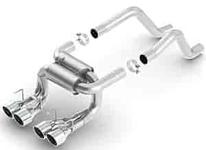 Borla 11822 Axle-Back Exhaust System - High Performance Stainless Steel Muffler for Enhanced Sound & Power - Perfect for Chevy, GMC Trucks & SUVs