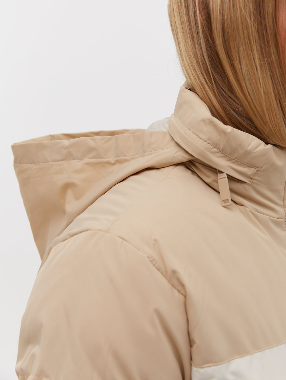 Stylish Phyllis Two-Tone Long Parka Coat for Women - Waterproof Winter Outerwear for Cold Weather, Fashionable Layering for Urban Commute & Outdoor Adventures