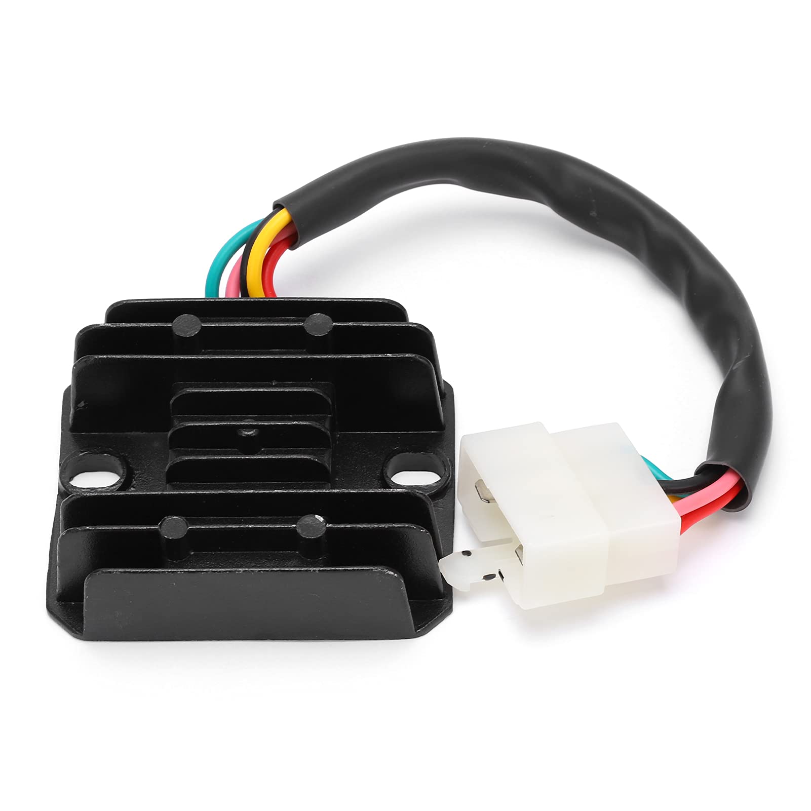 Voltage Regulator Rectifier Replacement for GY6 125cc 150cc Scooter - 5-Wire Plug - Compatible with Most 4-Stroke Engines - Perfect for Motorcycle, ATV, and Scooter Electrical System Repair