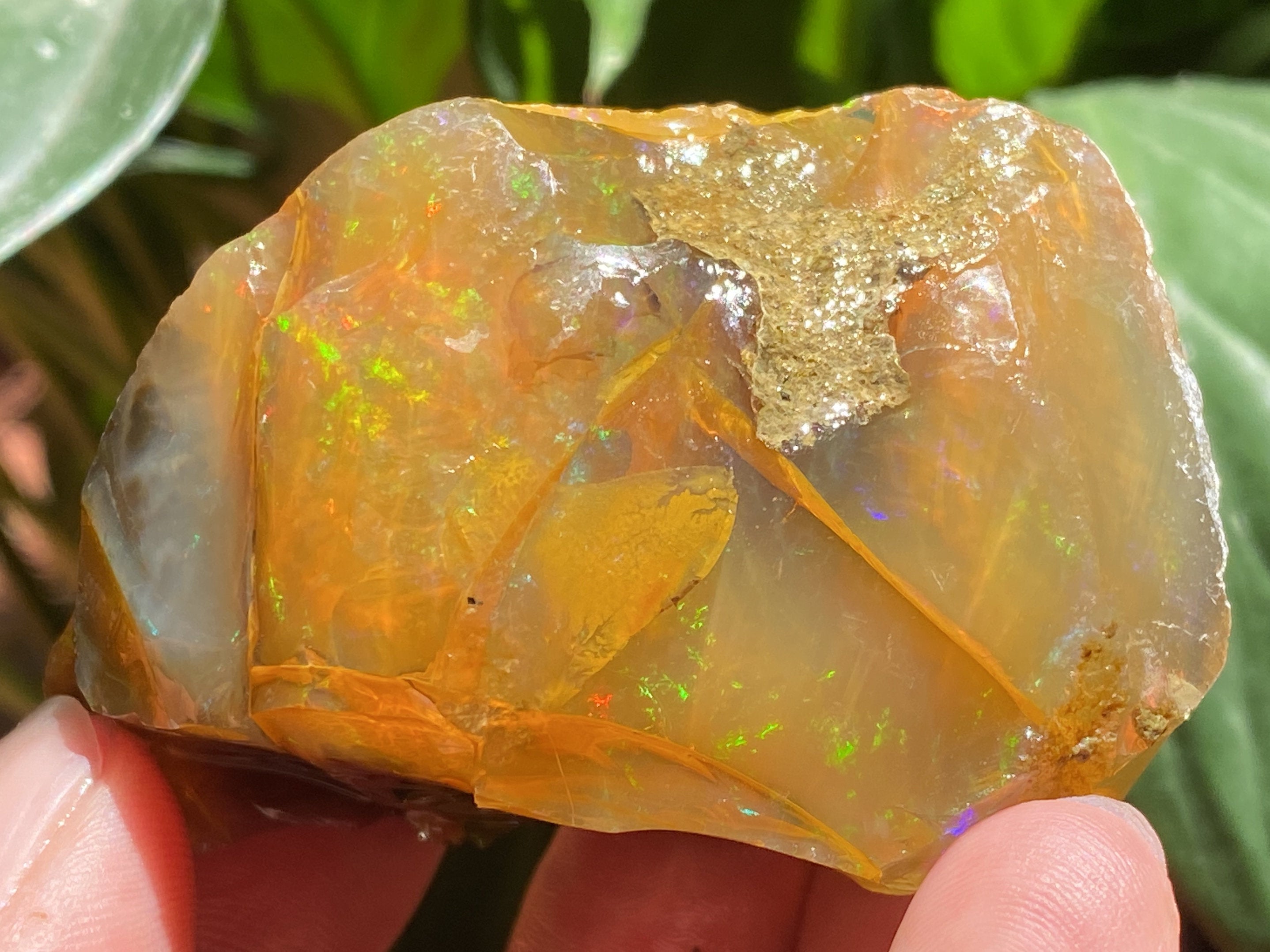 Ethiopian Welo Opal Raw Crystal - Floating Opal Vial with Natural Water Opal (B Grade) | Perfect for Jewelry Making, Crystal Healing & Mineral Collection