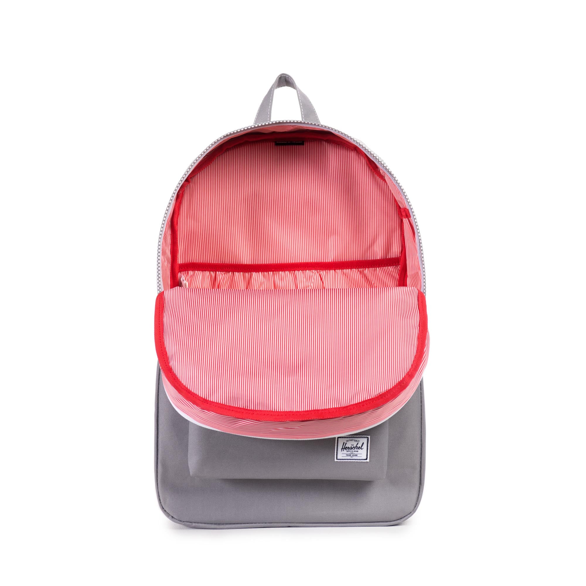 Herschel Heritage Backpack - Stylish Grey Polka Dot Design for School, Travel & Everyday Use | Durable & Trendy Laptop Backpack for Men & Women