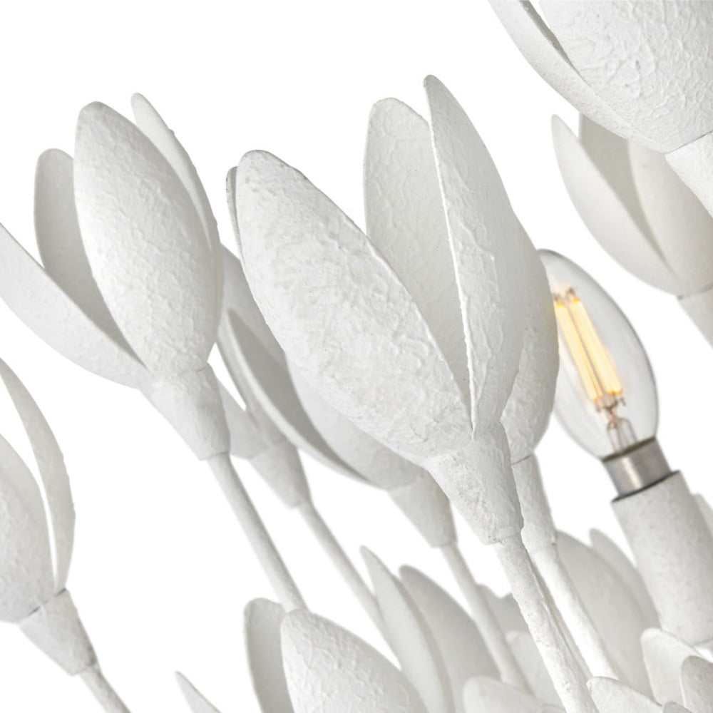 Magnolia Convertible Semi Flush Mount Ceiling Light - Modern Farmhouse Lighting Fixture for Bedroom, Living Room, Kitchen & Hallway