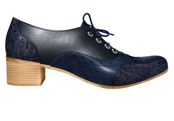 Morgan Women's Classic Oxford Pumps - Comfortable & Stylish Flat Shoes for Work, Office, and Casual Wear