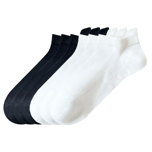 6 Pairs Black*3+white*3